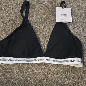 Calvin Klein Black Supportive Bra Intimates